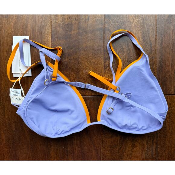 L* Space Finneas Bikini Top Purple Orange size Large - Picture 7 of 7